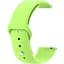 Силиконовый ремешок BeCover для Samsung Galaxy (20 mm)/Watch 5/ Watch 4 40/44mm/Watch 4 Classic 42 mm/Watch Active/Active 2 40/44mm/Watch 3 41 mm/Gear S2/Classic/Gear Sport Lime (706183) - миниатюра 1