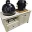 Стол для гриля Grilli Primo Big Green Egg Kamado Joe деревянный с нишами (009694) - миниатюра 1
