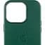Чохол Leather Case with MagSafe для Apple iPhone 16 Pro Max Green AAA [119570] - мініатюра 3