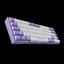 Клавіатура Ajazz AK680 Wired Red Switch RGB White Purple - мініатюра 2