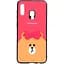 Чохол-накладка Toto Cartoon Print Glass Case Samsung Galaxy A20/A30 Line friends Brown - мініатюра 1