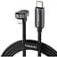 Кабель ігровий Toocki U-подібний 180 USB Type-C to Lightning PD 20W кутовий 1.2 м - мініатюра 1