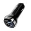 Автомобильное зарядное устройство Hoco Z40 Superior с двумя USB-портами черное - миниатюра 2