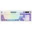 Клавіатура Ajazz AK980 V2 Gift Switch V2 Wireless/Bluetooth/USB UA White/Blue (AK980-V2-G-PWB) - мініатюра 1