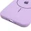 Чехол Epik Silicone Case Full Protective (AA) V2 with MagSafe для Apple iPhone 17 Air (6.5) Сиреневый / Lilac - миниатюра 5