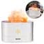 Ультразвуковий зволожувач повітря Flame Aroma Diffuser Білий, аромадифузор з підсвіткою (NS) - мініатюра 1