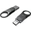 USB флеш-накопичувач Silicon Power Mobile C80 128GB USB-A + USB-C 3.2 Silver (SP128GBUC3C80V1S) [134979] - мініатюра 5