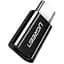 Адаптер Ugreen US157 USB-C 3.1 мicro USB Adapter чорний (30391) - мініатюра 1