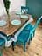 Скатертина силіконова з білою перлинною стрічкою 320х180 см - мініатюра 10