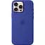 Силиконовый чехол Silicone Case with MagSafe для Apple Iphone 16 Pro Max Ultramarine MYY3ZM/A - миниатюра 4