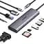 Концентратор Ugreen USB3.1 Type-C to HDMI/VGA/USB 3.0х3/RJ45/SD/TF/PD/35мм TRRS 100W 10-in-1 (15601) - мініатюра 2