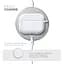 Силіконовий чохол для навушників Apple AirPods Pro, Hang Case, білий, ультратонкий захисний кейс товщиною 2 мм, захист від подряпин, пилу та ударів, компактний, з карабіном для кріплення, ArmorStandart (ARM56071) - мініатюра 7