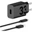 Сетевое зарядное устройство Motorola TurboPower 33W USB-A + Сable USB-A to USB-C Black (MC-332L) [162658] - миниатюра 3