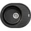 Кухонна мийка Lidz 620x500/200 BLM-14 чорний металік (LIDZBLM14620500200) - мініатюра 1