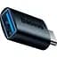 Переходник Baseus Ingenuity Series Mini OTG Adaptor USB-C to USB-A Blue (ZJJQ000003) [78669] - миниатюра 1