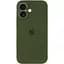 Чехол Epik Silicone Case Full Camera Protective (AA) для Apple iPhone 16 Plus (6.7) Зеленый / Dark Olive - миниатюра 2