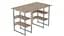 Комп'ютерний стіл Ferrum-decor Карен 75x120x60 сірий ДСП Дуб Сан-Марино 16мм (FRD-102421) - мініатюра 2