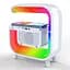 Акумуляторний нічник G-Smart G30 RGB з годинником, Bluetooth колонкою та зарядкою для телефону - мініатюра 4