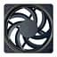 Корпусний вентилятор 120 мм Cooler Master Mobius 120 Slim MFZ-S2NN-25NPKR1 Black - мініатюра 2