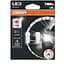 Комплект світлодіодних ламп OSRAM 2825DRP-02B W5W Red 12V - мініатюра 2