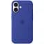 Силиконовый чехол CasePro Silicone Case with MagSafe Ultramarine для iPhone 16 - миниатюра 2