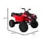 Квадроцикл Ramiz XL ATV 12 В,червоний (PA.BDM0909.CR) - мініатюра 17