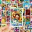 Стикерпак GeekLand Manga Era: Legends and Heroes 250 штук - миниатюра 4