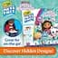 Набор для творчества Crayola Color Wonder Gabby's Dollhouse раскраски фломастеры наклейки - миниатюра 4
