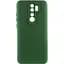 Чохол Silicone Cover Lakshmi Full Camera A для Xiaomi Redmi 9 Зелений / Dark green - миниатюра 1
