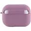 Силиконовый футляр с микрофиброй для наушников Airpods Pro 3 Лиловый / Lilac Pride - миниатюра 3