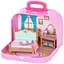 Игровой набор Lil Woodzeez Кейс Спальня с аксессуарами фиолетовая (WZ6598Z) - миниатюра 1