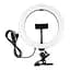 Кольцевая USB LED лампа Puluz PKT3126B 10.2+ зажим - миниатюра 1