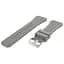 Силіконовий ремінець Watchbands для Samsung Gear S3 Samsung Galaxy Watch 46mm Silver - сірий (WB001GREY) - мініатюра 2