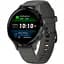 Смарт-годинник Garmin Venu 3S Slate S. Steel Bezel w. Pebble Gray Case and S. Band (010-02785-00) - мініатюра 1