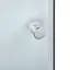 Душова кабіна Latwa SC90x90.SAT.MID.FR полукругла, скло Frost 4 мм + Душовий піддон KAPIELKA ST90x90x26, з панеллю Lidz, Універсальна, хром матовий, глубокий более 20 см - мініатюра 5