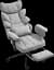 Офисное кресло GT Racer серое (B-2511 Fabric Gray) - миниатюра 4