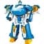 Игровой набор Super Wings Transforming Aircraft Воздушная База Робот со световыми и звуковыми эффектами EU760888) - миниатюра 1