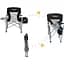 Складаний стілець KingCamp Director Chair Black/Medium Grey [2248.65.52] [146481] - мініатюра 9