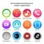 Смарт-годинник JETIX DF100 Pro з 4G відеодзвінком, вібродзвінком і вологозахистом IP67 — White - мініатюра 6