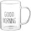 Набор чашек Ardesto Good Morning, 420 мл, прозрачный (AR2642GM) - миниатюра 1