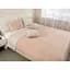 Декоративне покривало Руно VeLour Almond, 240x220 см, бежевий (330.55_Almond) - мініатюра 1