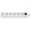 Мережевий фільтр живлення REAL-EL RS-6 Protect M 5m, white (EL122300035) - мініатюра 1