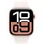 Apple Watch Series 10 GPS 42mm Rose Gold Aluminum Case with Light Blush Sport Band M/L MWWJ3 - мініатюра 1