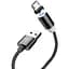 Магнітний кабель Kaku KSC-306 USB - MicroUSB 1m - Black - мініатюра 1