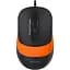 Миша A4Tech FM10 Black/Orange USB - мініатюра 1