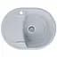 Мийка кухонна Valetti 32N гранітна 610х465 мм сіра - мініатюра 3