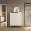 Комод высокий Perfect Home Левел / Level 4-дверный 4D/103 Беж/дуб сканди (PFH-091157) - миниатюра 1
