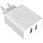 Зарядний пристрій ColorWay USB AUTO ID 4.8A 24W White (CW-CHS016-WT) - мініатюра 2