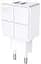 Сетевое зарядное устройство AWEI C-500 Travel charger 2USB 2.4A White - миниатюра 2