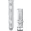 Ремешок для Garmin Forerunner 965 Whitestone/Powder Gray with Silver Hardware 22mm - миниатюра 1